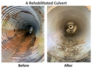 Rehabilitated Culvert