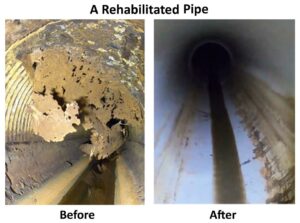 Rehabilitated Pipe